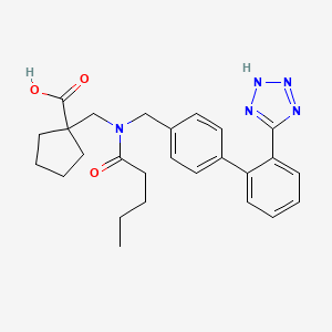 molecular formula C26H31N5O3 B1666470 阿比特沙坦 CAS No. 137882-98-5