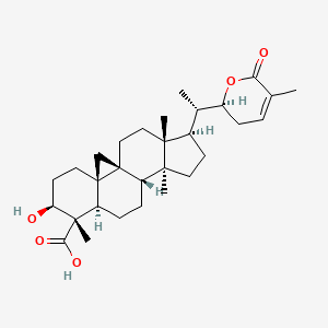 molecular formula C30H44O6 B1666478 Abrusogenin CAS No. 124962-07-8