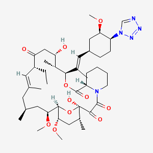 molecular formula C44H69N5O11 B1666483 Abt-281 CAS No. 148147-65-3