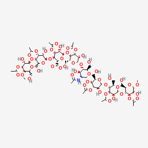 molecular formula C66H100NO49- B1666488 Acemannan CAS No. 115426-79-4