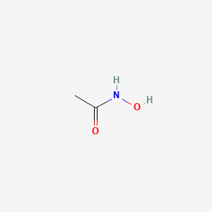 molecular formula C2H5NO2 B1666499 Acetohydroxamic Acid CAS No. 546-88-3