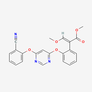 B1666510 Azoxystrobin CAS No. 131860-33-8