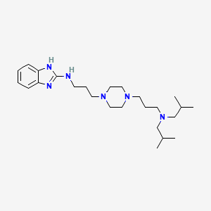 molecular formula C25H44N6 B1666511 Ezeprogind CAS No. 615539-20-3