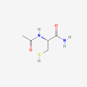 molecular formula C5H10N2O2S B1666528 N-Acetylcysteine amide CAS No. 38520-57-9