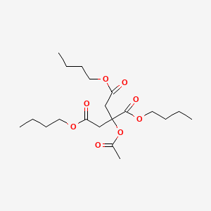 molecular formula C20H34O8 B1666534 Acetyl tributyl citrate CAS No. 77-90-7