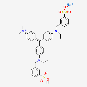 molecular formula C39H41N3NaO6S2+ B1666536 Benzyl Violet 4B CAS No. 1694-09-3