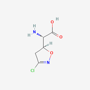 molecular formula C5H7ClN2O3 B1666538 阿西维辛 CAS No. 42228-92-2