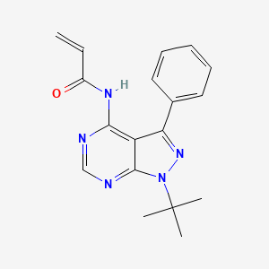 molecular formula C18H19N5O B1666539 Acji-99C CAS No. 1135195-64-0