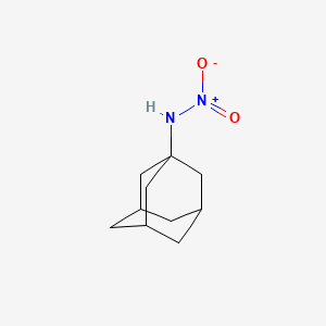 molecular formula C10H16N2O2 B1666554 Adamantane, 1-(nitroamino)- CAS No. 49598-79-0