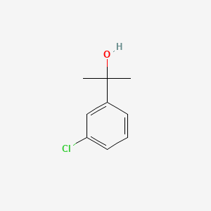 molecular formula C9H11ClO B1666565 2-(3-Chlorophenyl)propan-2-ol CAS No. 31002-87-6