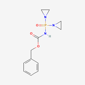 molecular formula C12H16N3O3P B1666589 苯佐地帕 CAS No. 1980-45-6