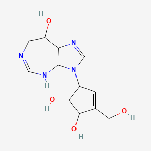 molecular formula C21H16N4O4 B1666613 Adecypenol CAS No. 104493-13-2