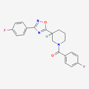 molecular formula C20H17F2N3O2 B1666623 Adx 47273 CAS No. 851881-60-2