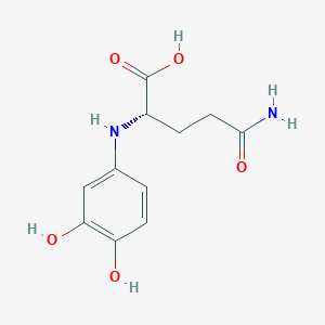 molecular formula C11H14N2O5 B1666640 Agaridoxin CAS No. 58298-77-4
