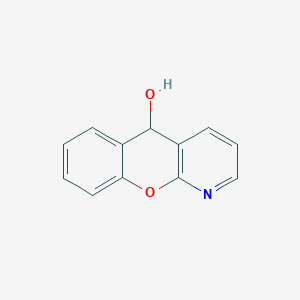 molecular formula C12H9NO2 B1666650 5H-chromeno[2,3-b]pyridin-5-ol CAS No. 6722-09-4