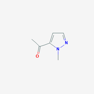 molecular formula C6H8N2O B166666 1-(1-methyl-1H-pyrazol-5-yl)ethanone CAS No. 137890-05-2