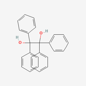 molecular formula C26H22O2 B1666686 Benzopinacol CAS No. 464-72-2
