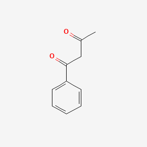 molecular formula C10H10O2 B1666692 Benzoylacetone CAS No. 93-91-4