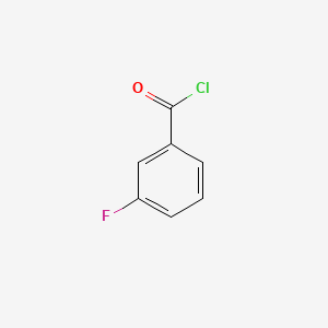 molecular formula C7H4ClFO B1666694 3-氟苯甲酰氯 CAS No. 1711-07-5