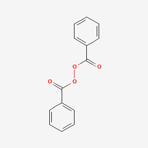 molecular formula C14H10O4<br>C14H10O14 B1666695 Benzoyl peroxide CAS No. 94-36-0