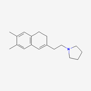 molecular formula C18H25N B1666708 AH-9700 free base CAS No. 184638-09-3