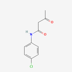 molecular formula C10H10ClNO2 B1666718 4'-Chloroacetoacetanilide CAS No. 101-92-8