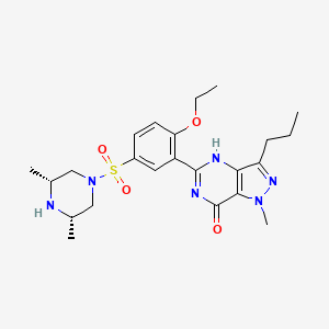 molecular formula C23H32N6O4S B1666731 Aildenafil CAS No. 496835-35-9
