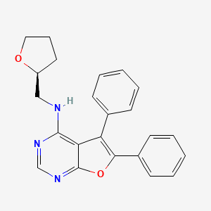 molecular formula C23H21N3O2 B1666732 Aim-100 CAS No. 873305-35-2