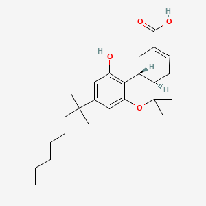 molecular formula C25H36O4 B1666734 Ajulemic acid CAS No. 137945-48-3