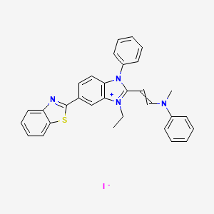 molecular formula C31H27IN4S B1666745 AKT inhibitor IV CAS No. 681281-88-9