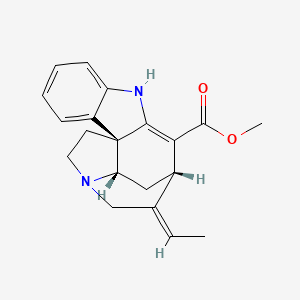 molecular formula C20H22N2O2 B1666747 Akuammicine CAS No. 639-43-0