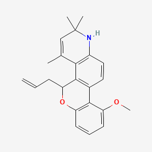 molecular formula C23H25NO2 B1666759 AL-438 CAS No. 239066-73-0
