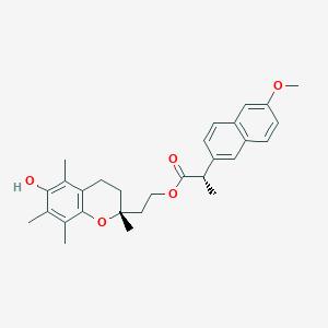 molecular formula C29H34O5 B1666762 Unii-8C30zcn2NA CAS No. 180472-20-2