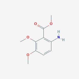 molecular formula C10H13NO4 B166677 Methyl 6-amino-2,3-dimethoxybenzoate CAS No. 128823-83-6