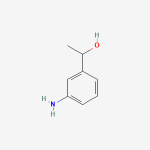 molecular formula C8H11NO B1666771 1-(3-Aminophenyl)ethanol CAS No. 2454-37-7