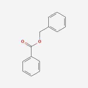 molecular formula C14H12O2 B1666776 Benzyl benzoate CAS No. 120-51-4