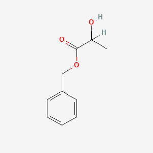 molecular formula C10H12O3 B1666779 Benzyl lactate CAS No. 2051-96-9