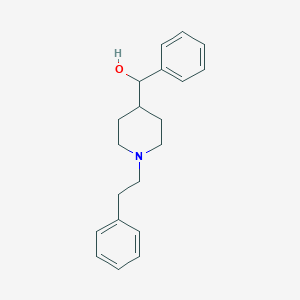 molecular formula C20H25NO B166678 Glemanserin CAS No. 132553-86-7