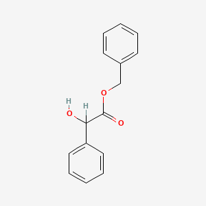 molecular formula C15H14O3 B1666780 Benzyl mandelate CAS No. 890-98-2