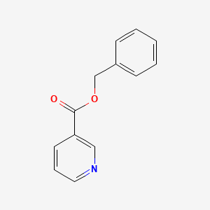 molecular formula C13H11NO2 B1666781 Benzyl nicotinate CAS No. 94-44-0