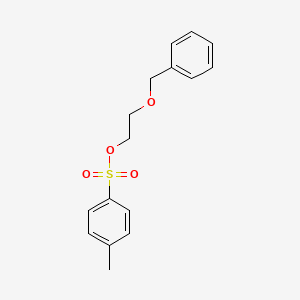 molecular formula C16H18O4S B1666786 2-(Benzyloxy)ethyl 4-methylbenzenesulfonate CAS No. 4981-83-3