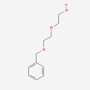 molecular formula C11H16O3 B1666787 2-[2-(Benzyloxy)ethoxy]ethanol CAS No. 2050-25-1