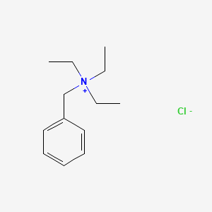 molecular formula C13H22ClN B1666795 Benzyltriethylammonium chloride CAS No. 56-37-1