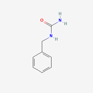 molecular formula C8H10N2O B1666796 苄基脲 CAS No. 538-32-9