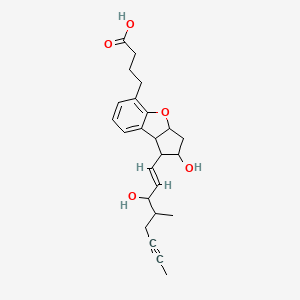 molecular formula C24H30O5 B1666799 Beraprost CAS No. 88430-50-6