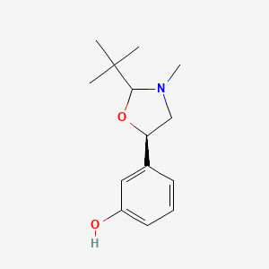molecular formula C14H21NO2 B1666802 Berefrine CAS No. 105567-83-7