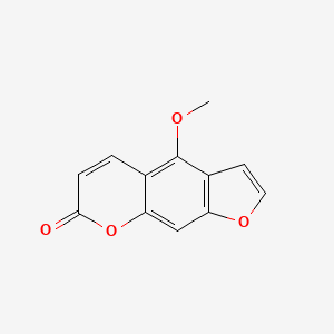 molecular formula C12H8O4 B1666803 Bergapten CAS No. 484-20-8