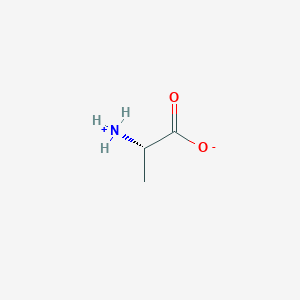 molecular formula C3H7NO2 B1666807 丙氨酸 CAS No. 56-41-7