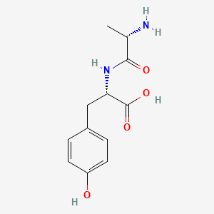 molecular formula C12H16N2O4 B1666808 H-Ala-Tyr-OH CAS No. 3061-88-9