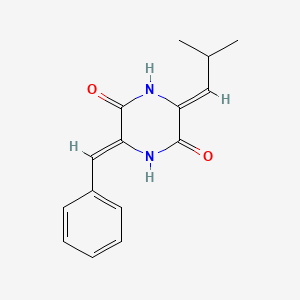 molecular formula C15H16N2O2 B1666814 Albonoursin CAS No. 1222-90-8